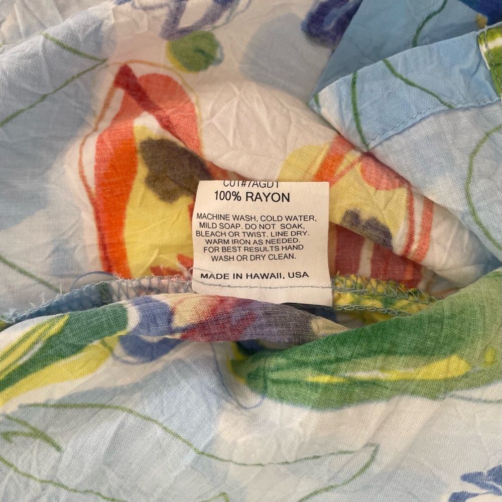 Jams World Water Garden Blue Shirt - Picture 5 of 6